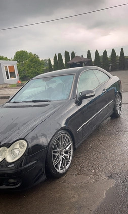 Mercedes-Benz CLK cena 28990 przebieg: 209000, rok produkcji 2006 z Płock małe 254